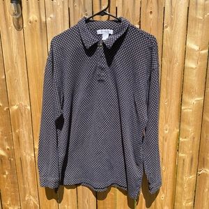 Long sleeve patterned shirt